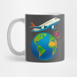 World Plane FirstClassQueen Mug